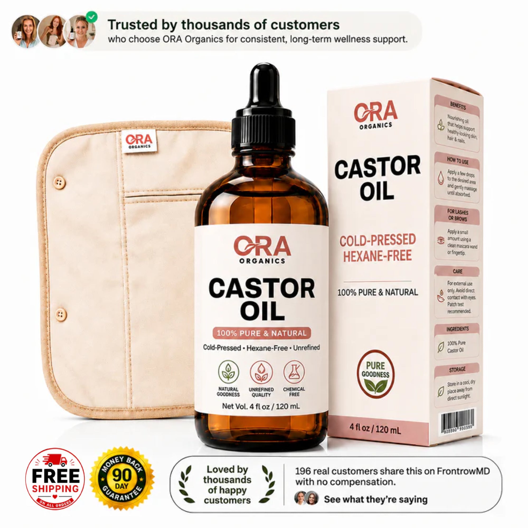 Castor Oil Pack Bundle