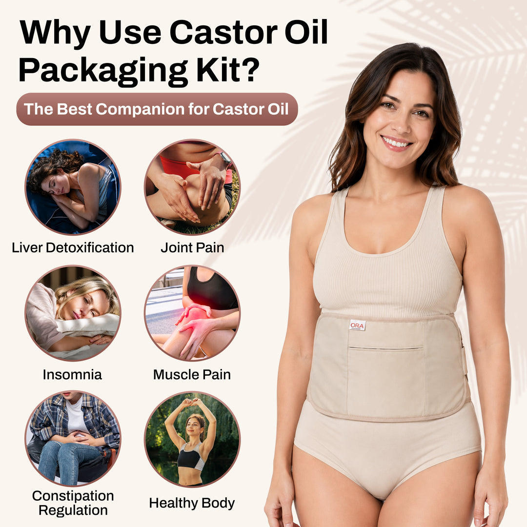 Ora Organics - Castor Oil Bundle Pack