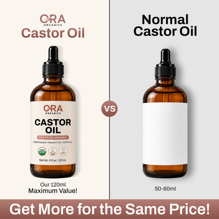 Ora Organics - Castor Oil Bundle Pack