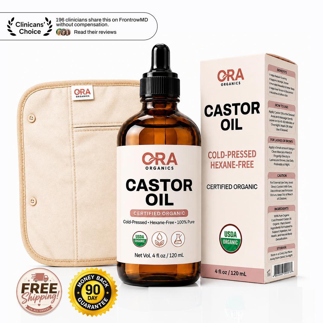 Ora Organics - Castor Oil Bundle Pack